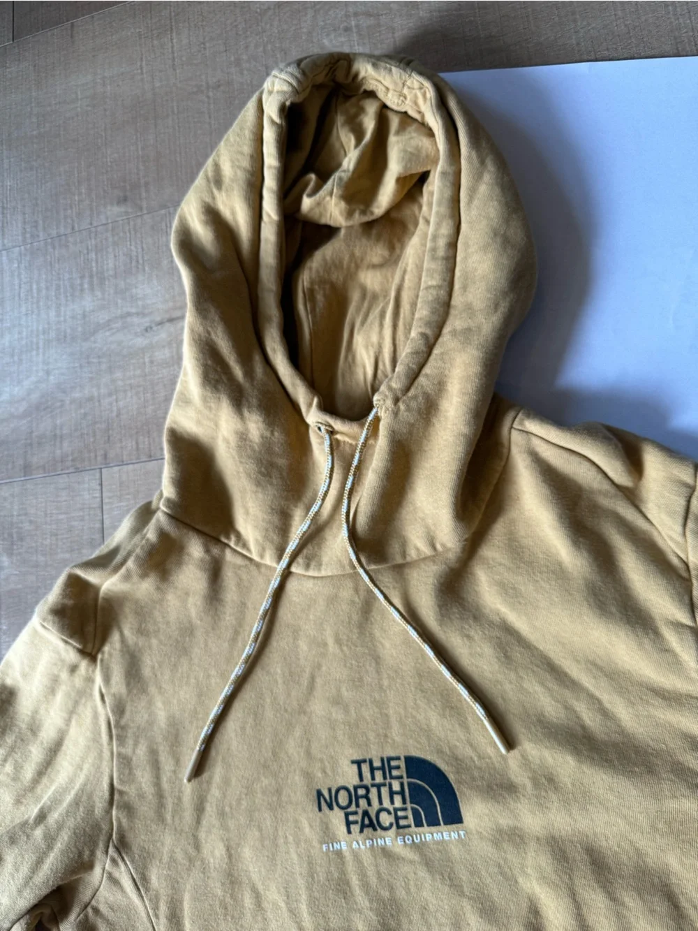 The North Face fine alpine equipment hoodie “Antelope Tan” Yellowish Size Small